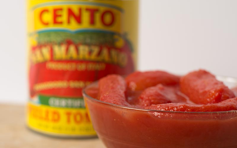 Cento can with san marzanos