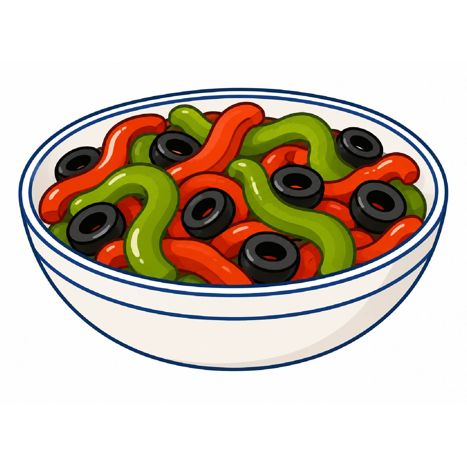 peppers & olives