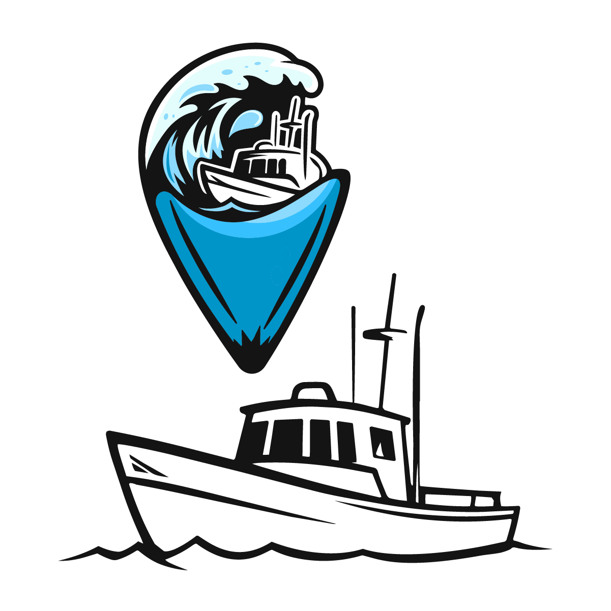 Tuna traceability icon