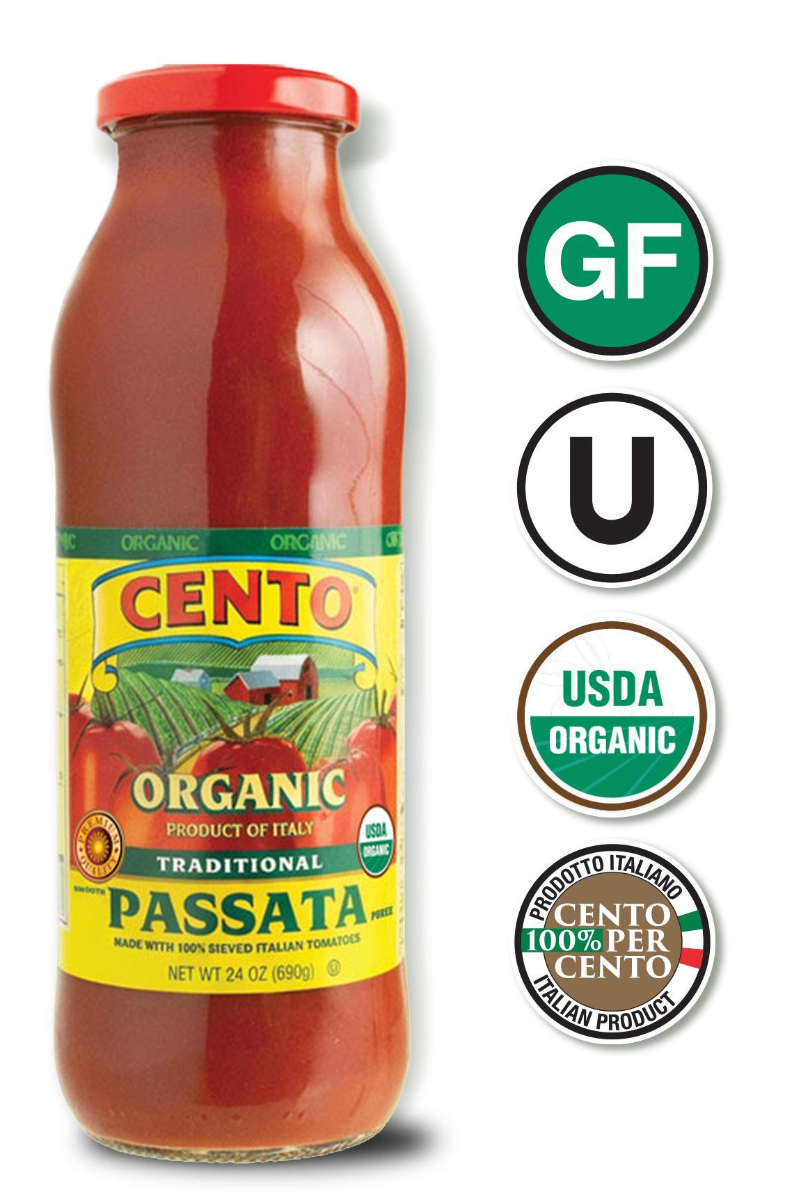 Cento Organic Traditional Passata