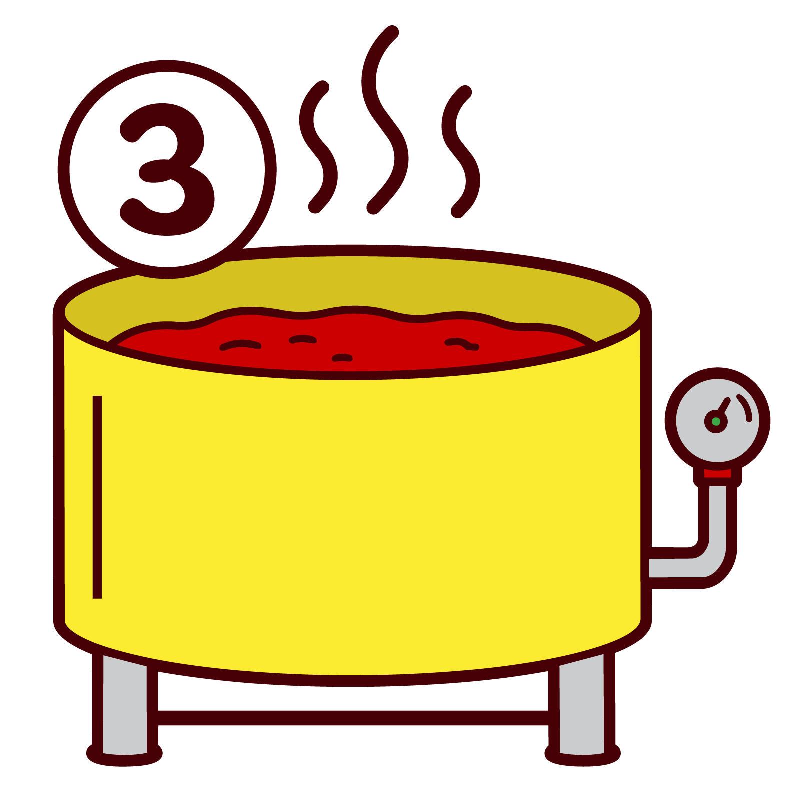 Tomatoes boiling